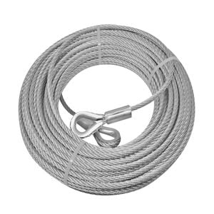 Pinnacle 5mm x 30m Galvanised Wire Rope with Loops