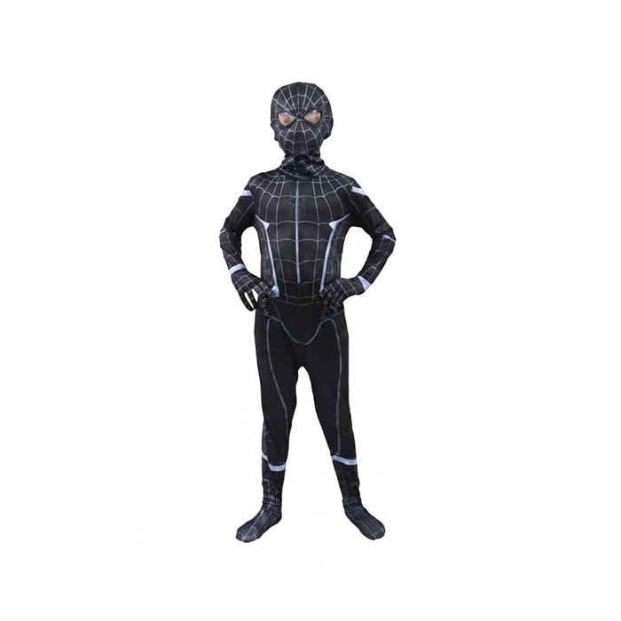 More Than Party Kids Costume Dark Web Pattern X Large 140x62cm