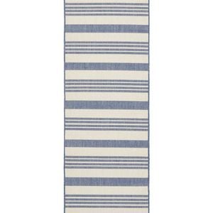 The Rug Connection Seabrook Drift Blue 300x80cm Rug