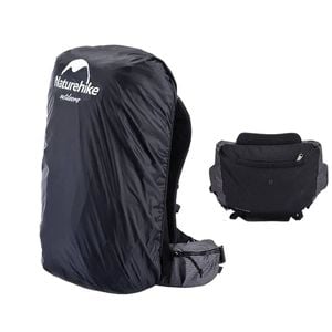 40+5l Climbing Backpack Black