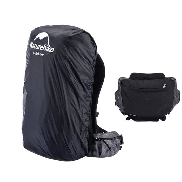 40+5l Climbing Backpack Black