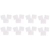 8x 45pc Appetito Vinyl Blank Kitchen Labels Home Pantry Accessory