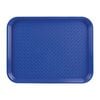 Olympia Kristallon Polypropylene Foodservice Tray Textured Medium Blue 305x415mm Commercial Kitchen Storage
