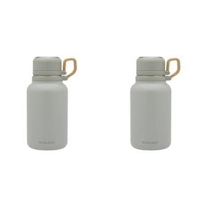 2PK Ecology Stainless Steel Esse Water Drinking Bottle 1L Sage