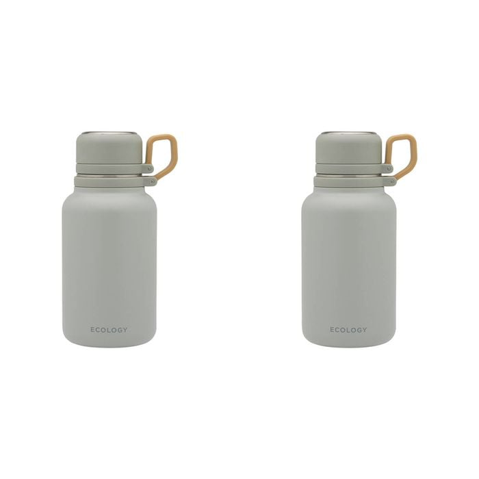 2PK Ecology Stainless Steel Esse Water Drinking Bottle 1L Sage