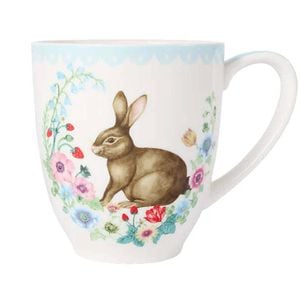 Maxwell & Williams Clover And Cottontail Meadow Bunny Mug 375ml