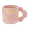 Emporium Posey 400ml Flower Mug - Pink