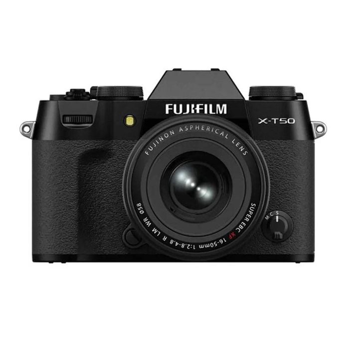 FUJIFILM X-T50 Camera w/ XF 16-50mm Lens (Black)