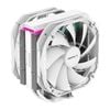 Deepcool As500 Plus White Cpu Cooler Single Tower, Five Heat Pipe Design High Fin Density, Double Pwm Fans, Slim Profile