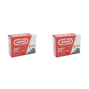 2PK AirPro Bicycle Inner Tube w/ 48mm Presta Valve 29x1.75-2.125''