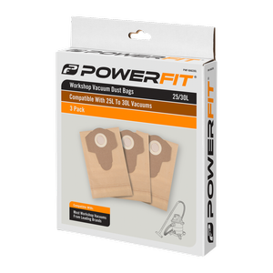 PowerFit 30L Dust Bag - 3 Pack