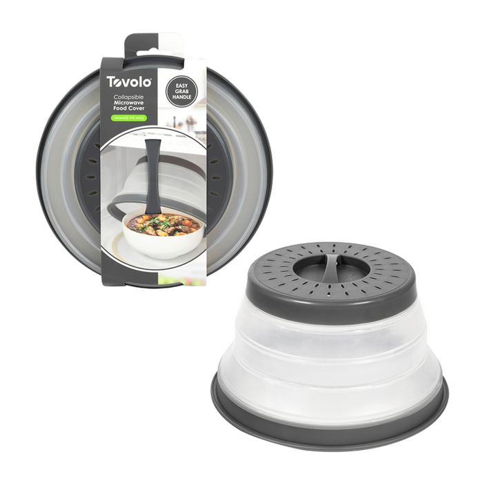 Tovolo Charcoal Microwave Food Cover