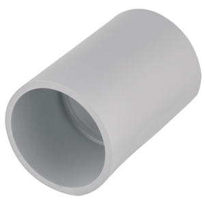 DETA 32mm Grey PVC Conduit Coupling Plain - Single Pack