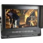 Elinz Waterproof 7" LCD Monitor HD 12V 24V for Reversing Camera Mining Vehicle Truck