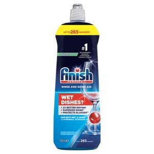 Finish Powerball 800mL Rinse And Shine Dishwashing Aid