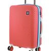 Gap Stripe Hard-shell Cabin Suitcase Tsa Lock Luggage 56x35cm Coral