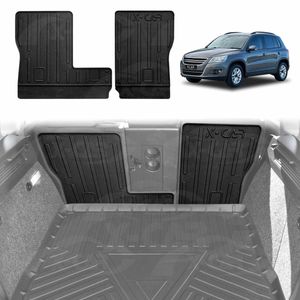 Back Seat Protector for Volkswagen Tiguan 2008-2016  Car Seat Kick Mats Cover