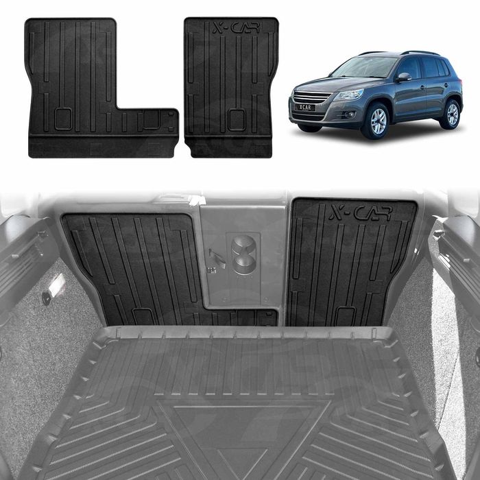 Back Seat Protector for Volkswagen Tiguan 2008-2016  Car Seat Kick Mats Cover
