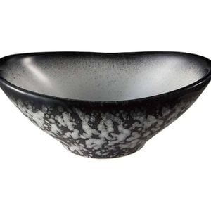 Maxwell & Williams Caviar Granite Oval Sauce Bowl Dinnerware 11x4cm