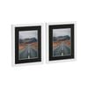 Nicola Spring Photo Frames with 5" x 7" Mount - 8" x 10" - White - Pack of 2
