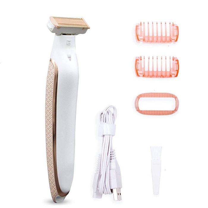 Catzon Ladies Electric Shaver USB Rechargeable for Leg Face Armpit