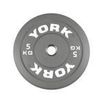York 5KG Colour Rubber Training Bumper Plate Single