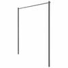 Austral 2.4m Surfmist Fold Down Clothesline Accessory Ground Mount Kit - Woodland Grey