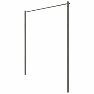 Austral 2.4m Surfmist Fold Down Clothesline Accessory Ground Mount Kit - Woodland Grey
