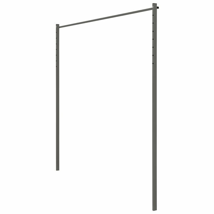 Austral 2.4m Surfmist Fold Down Clothesline Accessory Ground Mount Kit - Woodland Grey