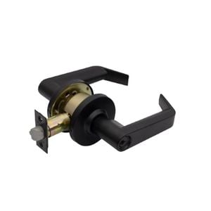 Zanda 75mm Matt Black Phoenix Fire Rated Lever Classroom Set