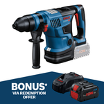 Bosch 18V Professional BiTURBO Rotary Hammer 0611914041 - Skin Only