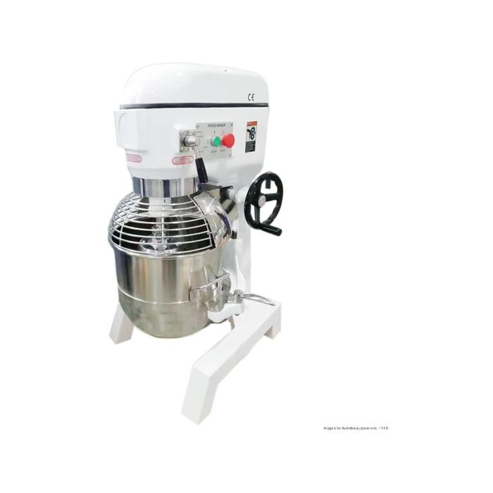 Bakermax 40 Litre Belt Drive Three Speed Mixer  - Commercial Planetary Mixers (b40kg)