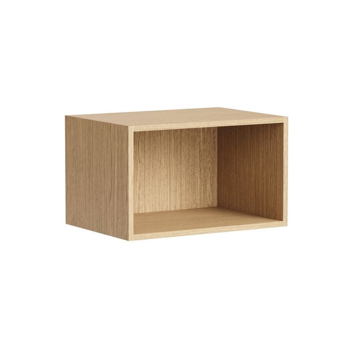 Kaboodle 700-799mm Honey Oak Customisable Deep Slimline Open Shelf