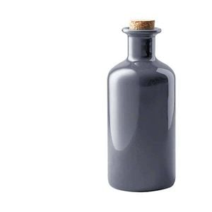 Maxwell & Williams Epicurious Oil Bottle W/ Cork Lid Grey 500ml
