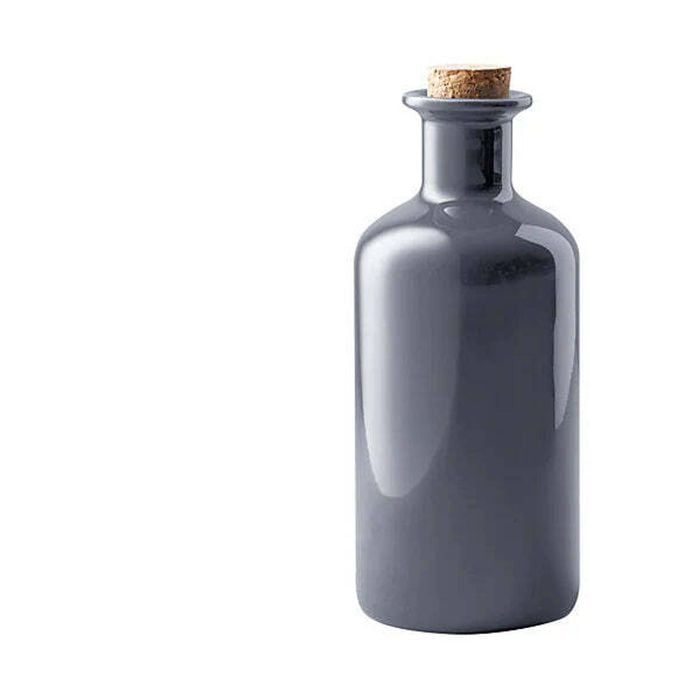 Maxwell & Williams Epicurious Oil Bottle W/ Cork Lid Grey 500ml