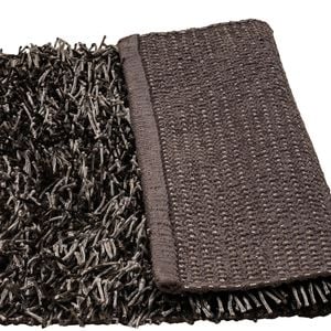 Luxury High Pile Soft Non Slip Bath Mat - Anthracite