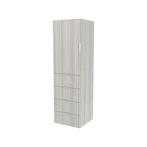 Lugna 2048 x 600 x 580mm Mist Hanging 4 Drawers Left Hinged Door Storage Cabinet