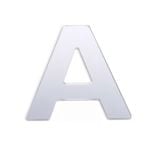 Sandleford 25mm Silver Self Adhesive House Letter A - A