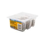 Zenith 8G x 25mm Gold Passivated Countersunk Rib Head Chipboard Screws - 500 Pack