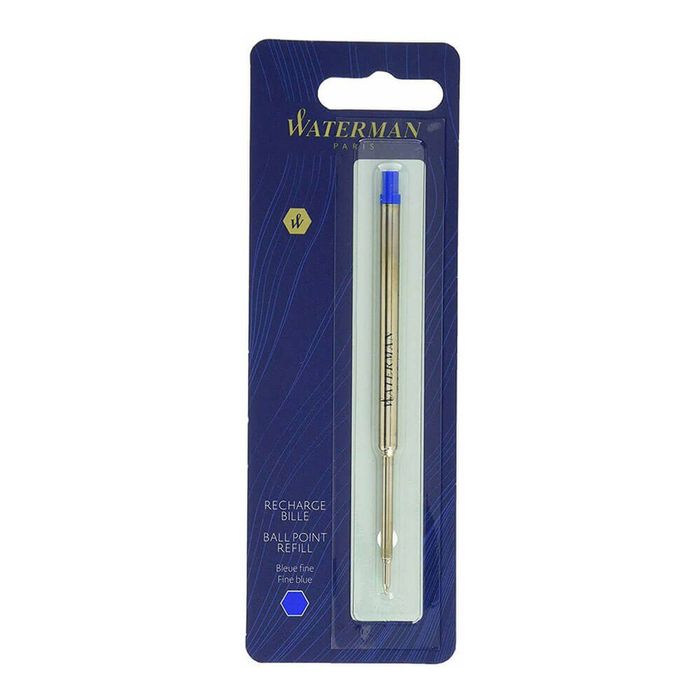 Waterman Maxima Pen Refill Medium Ballpoint (Blue)