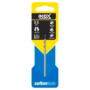 Sutton Tools 3.5mm INOX Stainless Steel Jobber Drill Bit