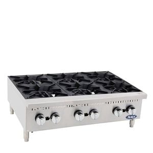 Cookrite 6 Burner Cook Tops Lpg Athp-36-6-lpg