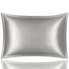 Anypillow Pillowcase 50x90cm Light Gray Pure Real Silk