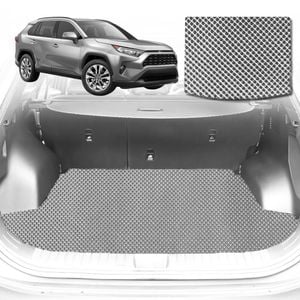 6D Diamond Car Boot Mat for Toyota RAV4 (XA50)2019-Current-Cargo Mat-Grey-Outback GT