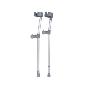 Forearm Crutches, Children's, 545-800mm Hand Grip Height, 160-210mm Arm Ring Adjustment, Pair - Child
