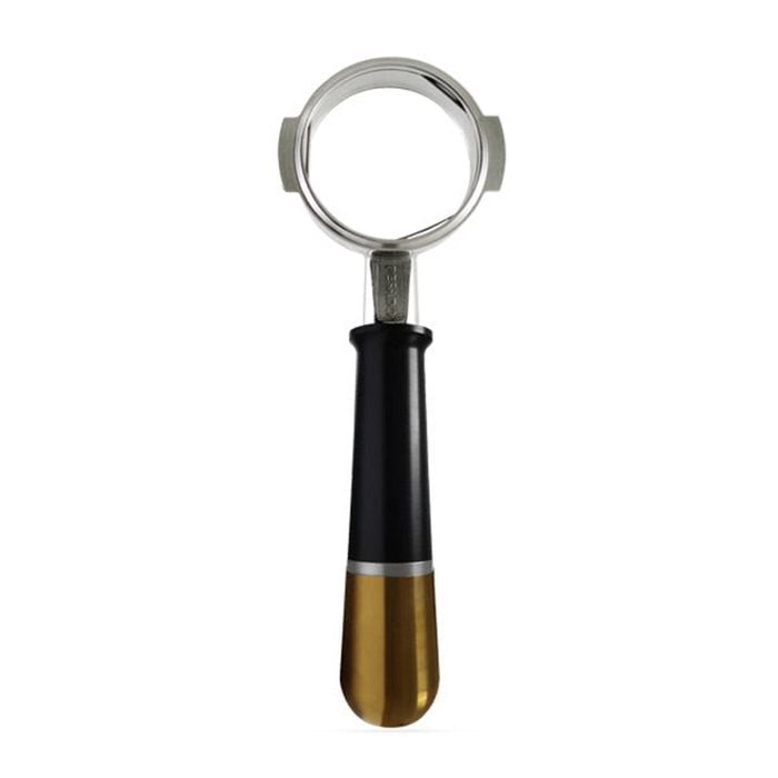 Pesado Metal Portafilter - Naked NS  VA  Black  Gold