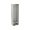 Lugna 2048 x 600 x 380mm Mist Single Hangrail Storage Cabinet