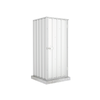 Absco Sheds 0.78mW x 0.78mD x 1.80mH Surfmist Basic Single Door Garden Shed