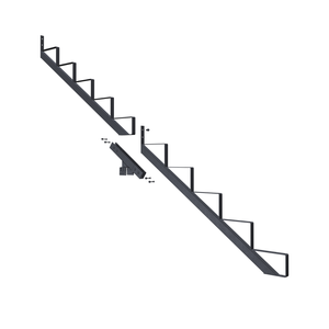 Peak 10-Step Stair Stringer and Connector Kit