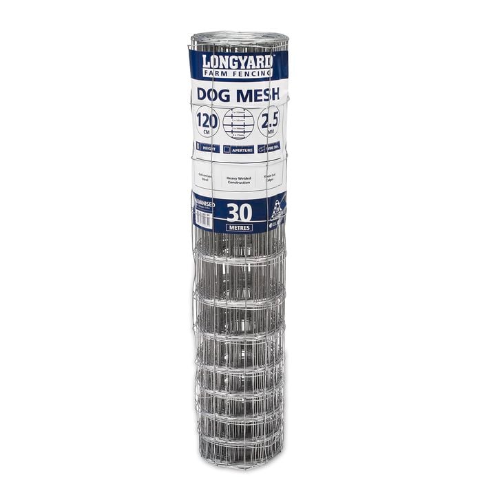 Longyard 120cm x 30m Heavy Duty Wire Mesh Dog Fence